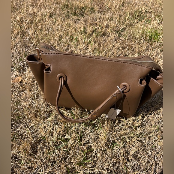Anthropologie Handbags - 🎉NWT🎉 Anthropologie Brown Shoulder Bag